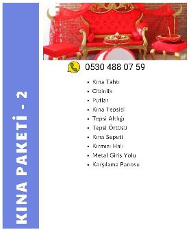 Tekirdağ Kına Paketi 2