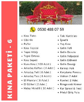Tekirdağ Kına Paketi 6